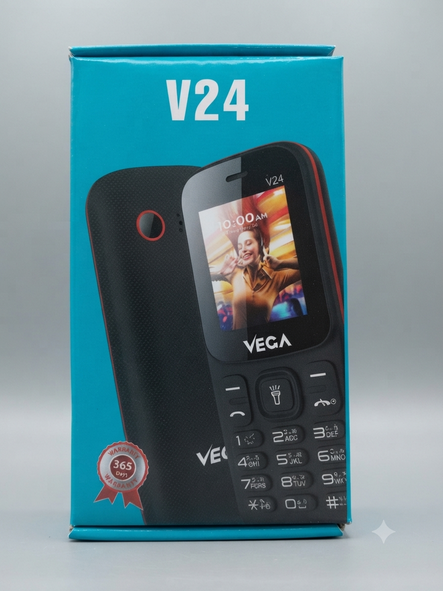1785997840321 VEGA V24 Feature Phone Price in Bangladesh | Dual SIM Keypad Mobile - Image 1
